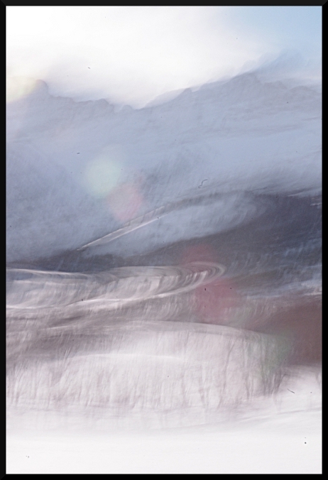 Eblouissement - Paysage enneigé