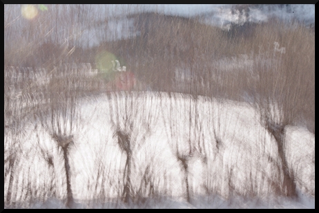 Eblouissement - Paysage enneigé