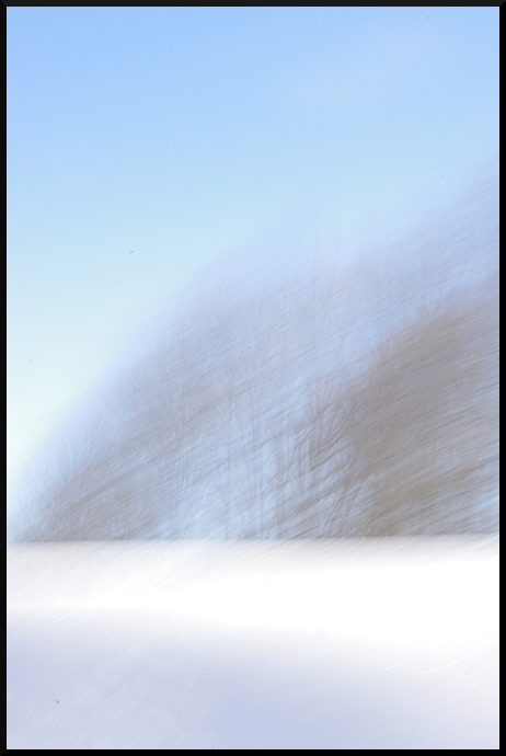 Janvier, c'est neige (floue, bien sûr !)