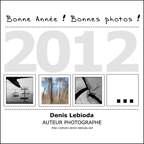 Bonne année ! Bonnes photos !
