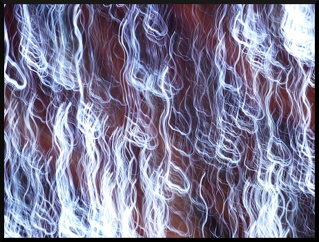 Arbres flous à Roure