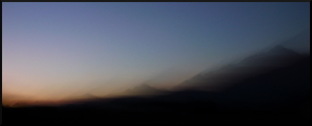 Paysage flou - Champsaur
