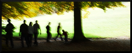 La promenade floue du dimanche