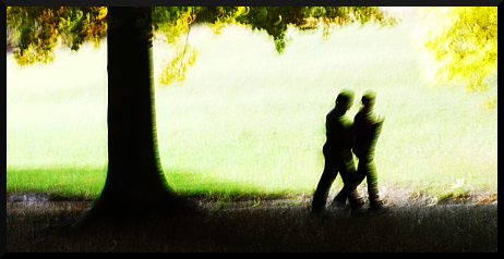 La promenade floue du dimanche