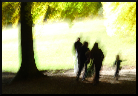La promenade floue du dimanche