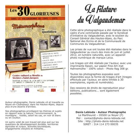Les 30 Glorieuses en Valgaudemar - Photos Denis Lebioda