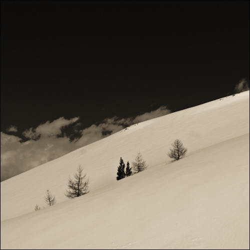 Blanc comme neige - Col de Vars - Photo Denis Lebioda