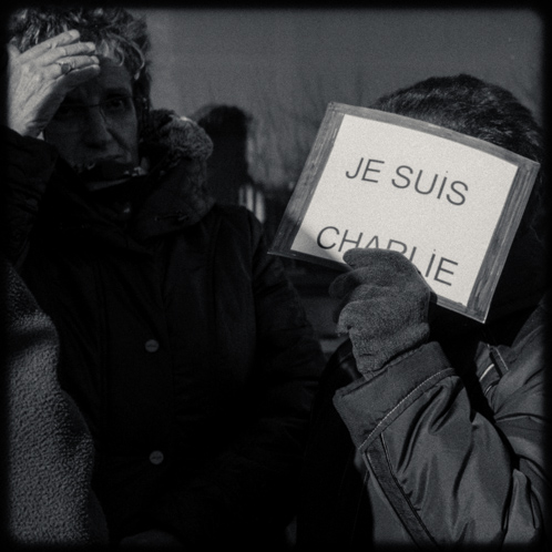 Nous sommes Charlie - Saint Bonnet en Champsaur - 11 janvier 2015