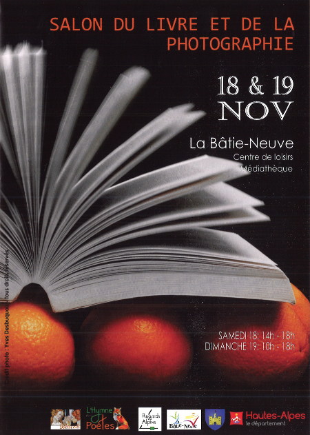 Salon du livre et de la photo - La Bâtie-Neuve - Hautes-Alpes - Francis Ponge - Regards Alpins