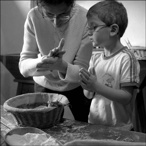 AMAP du Champsaur - Les enfants font leur pain